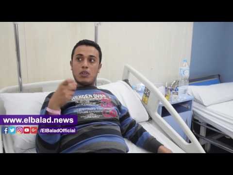 صدى البلد | مصاب فى تفجير كنيسة طنطا : القنبلة كانت تحت كرسي البابا