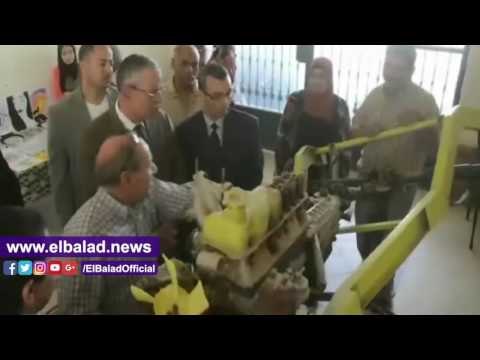 صدى البلد | محافظ المنيا يكرم الطلاب الفائزين في ملتقي العباقرة