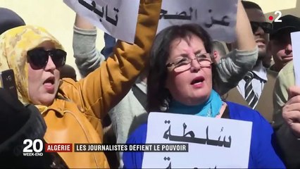 Algérie : les journalistes défient le pouvoir