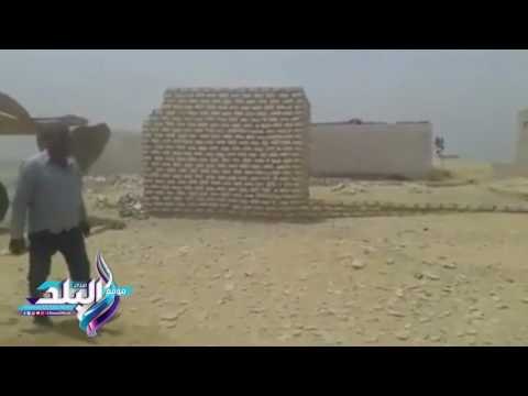 صدى البلد | تنفيذ ازالة التعديات علي 500 فدان املاك دولة مخصصة لصالح هيئة الاستثمار