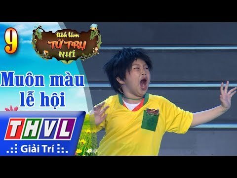 THVL | Tiếu lâm tứ trụ nhí Mùa 2 – Tập 9[5]: Lễ hội bóng đá - Hoài Phương