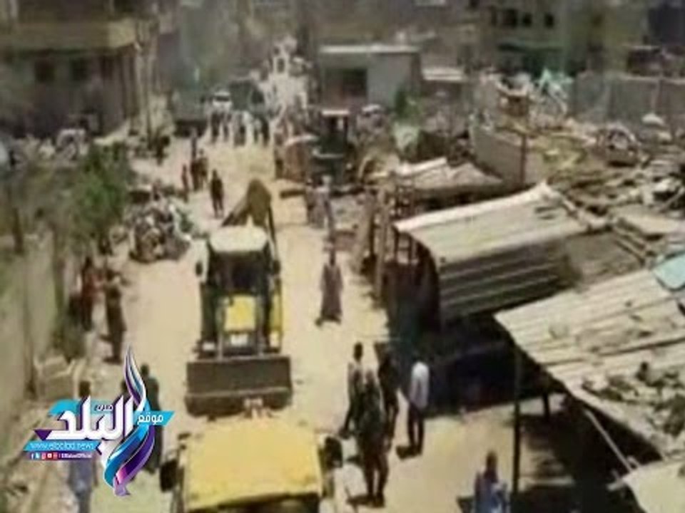 صدى البلد | إزالة 955 حالة تعدٍ على أملاك الدول...