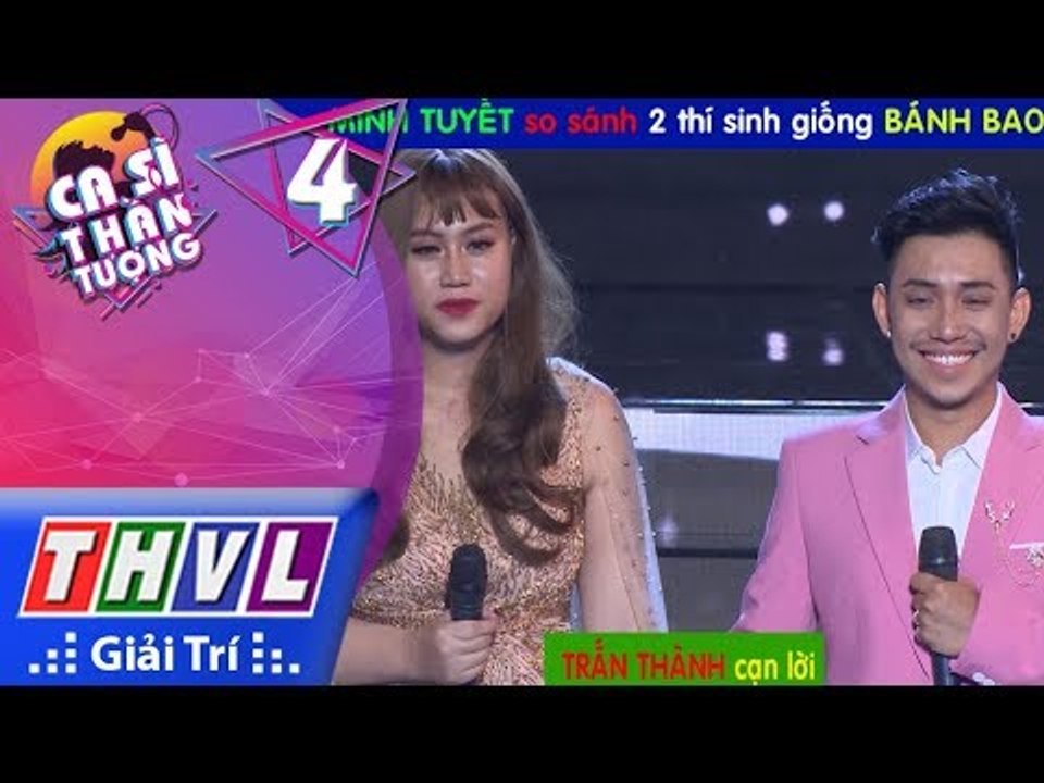 THVL | Ca sĩ thần tượng: Trấn Thành cạn lời khi Minh Tuyết so sánh 2 thí sinh giống bánh bao