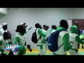 صدى البلد | طقوس غريبه لكابس يونايتد فور الوصول للقاء الزمالك