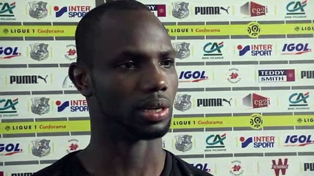 Après le match Amiens SC - Nîmes, Moussa Konaté