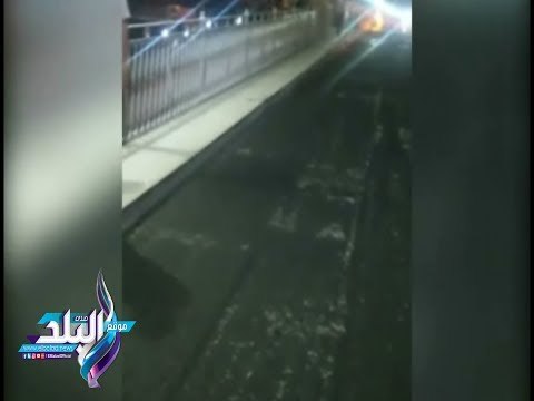 صدى البلد |إنتهاء اعمال رصف الكوبري العالي بالمنيا تمهيدا لإفتتاحه