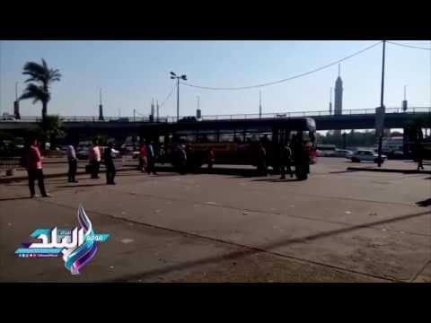 صدى البلد | حالة الإهمال التي تعاني منها مواقف الميكروباصات