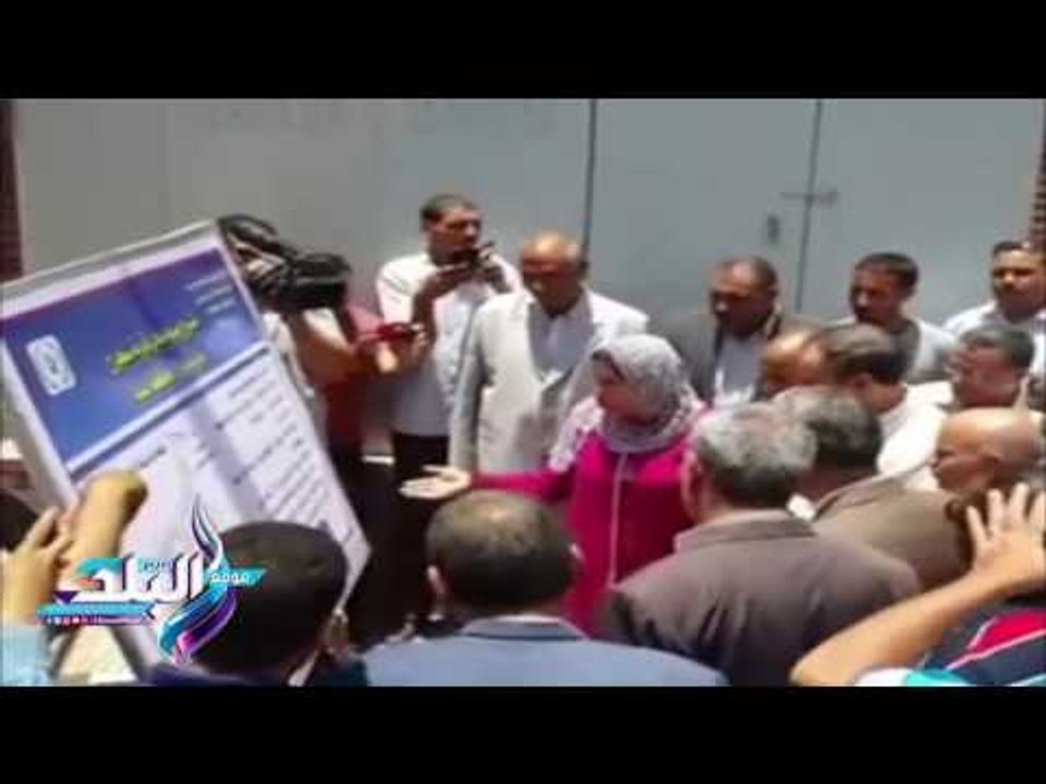 صدى البلد | افتتاح 3 محطات للصرف الصحي بمركز مل...