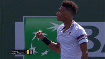 Indian Wells - Auger-Aliassime étouffe Tsitsipas