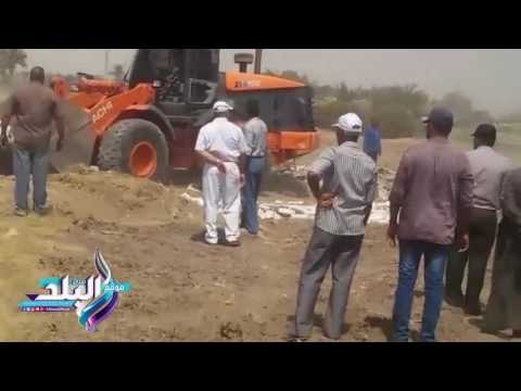 صدى البلد | سكرتير عام الأقصر ومدير الأمن يقودا حملة ازالة التعديات على أملاك الدولة