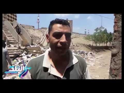 صدى البلد | القمامة تغطى أسفل الطريق الدائري ب فيصل