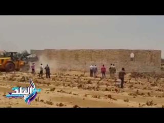 صدى البلد |محافظ المنيا يتابع تنفيذ الإزالات بالطريق الصحراوي الغربي