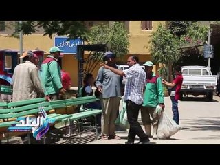 صدى البلد | عمال النظافة ينتشرون بالفسطاط لإزالة القمامة.