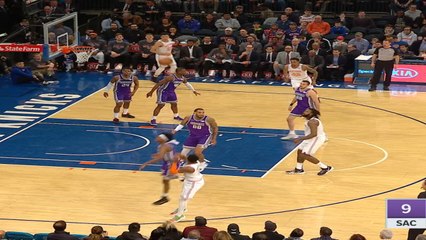Sacramento Kings at New York Knicks Recap Raw