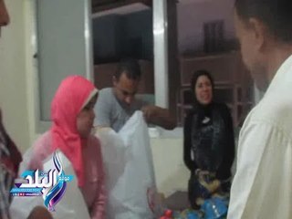صدى البلد | شباب مؤسسة الظهير الشعبى بالفيوم أعدوا حقائب فقراء رمضان