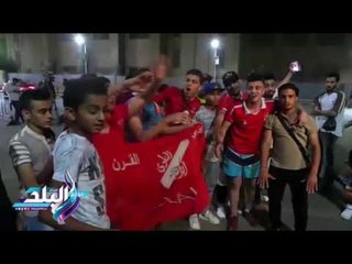 صدى البلد | توافد جماهير الأهلى على مقر النادى للاحتفال بالفوز بدرع الدورى