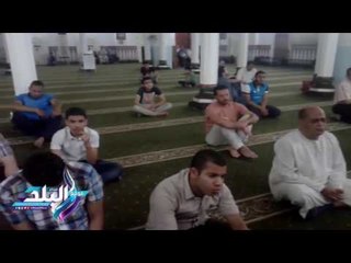 صدى البلد | مبتهل يسطع في سماء بني سويف بتلاوة القرآن