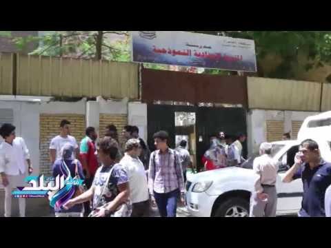صدى البلد | هدوء بمحيط مدرسة المنيرة عقب السيطرة علي حريق اليوم