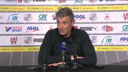 28e - Blaquart : ''Si vous avez vu un bon match, c'est déjà pas mal...''