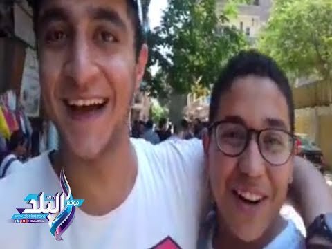 صدى البلد | طلاب الثانوية بالعاصمة عن الجيولوجيا خرجنا بعد نص الوقت من سهولة الامتحان