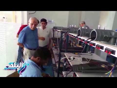 صدى البلد | سكرتير جنوب سيناء يتفقد انتاج اول مصنع لمبات ليد بالمحافظة