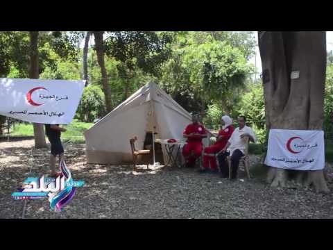 صدى البلد | الهلال الاحمر يتفقد حديقة الحيوان تحسبا لاى طوارىء