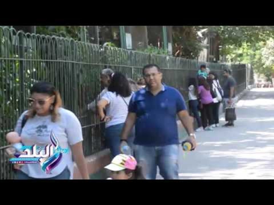 صدى البلد | اخر استعدادات حديقة الحيوان لاستقبال عيد الفطر