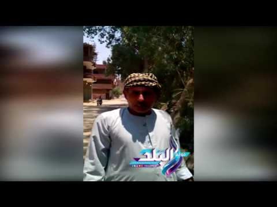 صدى البلد |  رى الاراضى الزراعيه بمياه الصرف ال...