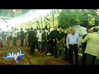 صدى البلد | نخبة من الفنانين في عزاء والدة سعد الصغير