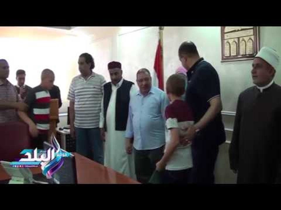 صدى البلد |  محافظ مطروح يكرم أوائل الابتدائية والإعدادية الأزهرية