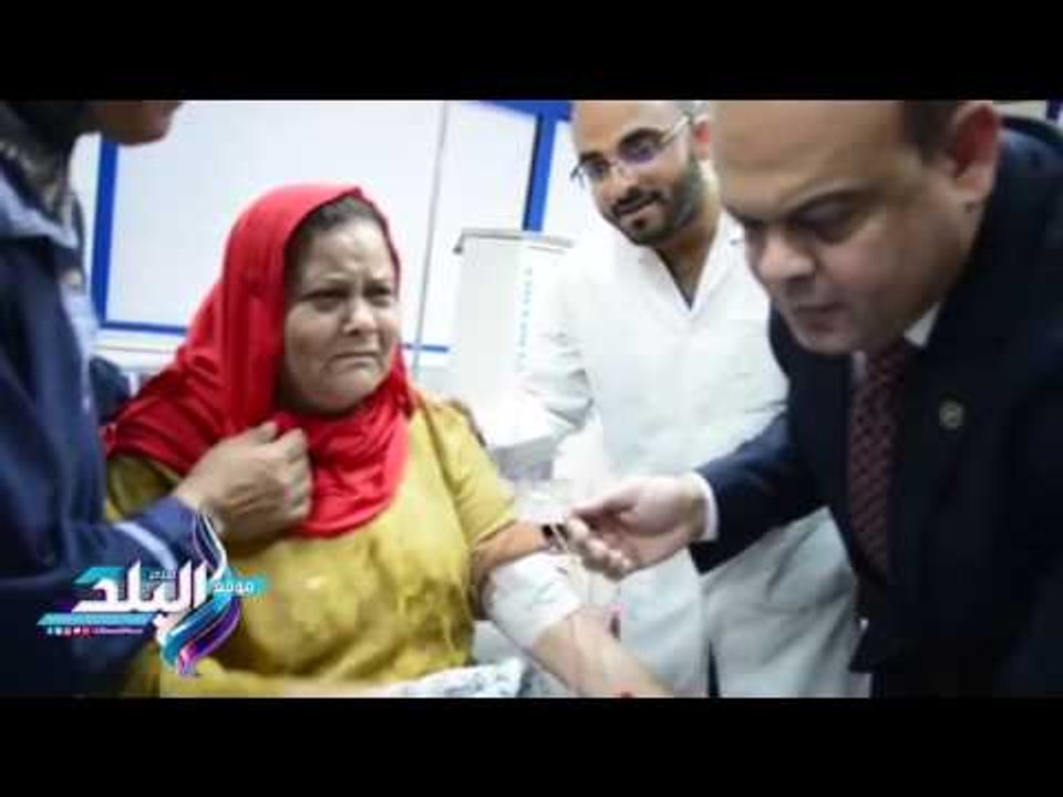صدى البلد | حافظ مطروح يوجه بعمل فاصل بين مرضى...