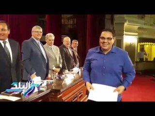 صدى البلد | إحتفالية تكريم أعضاء هيئة تدريس جامعة القاهرة