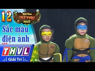 THVL | Tiếu lâm tứ trụ nhí Mùa 2 – Tập 12[5]: Ninja Rùa - Huỳnh Mai, Thảo Vy