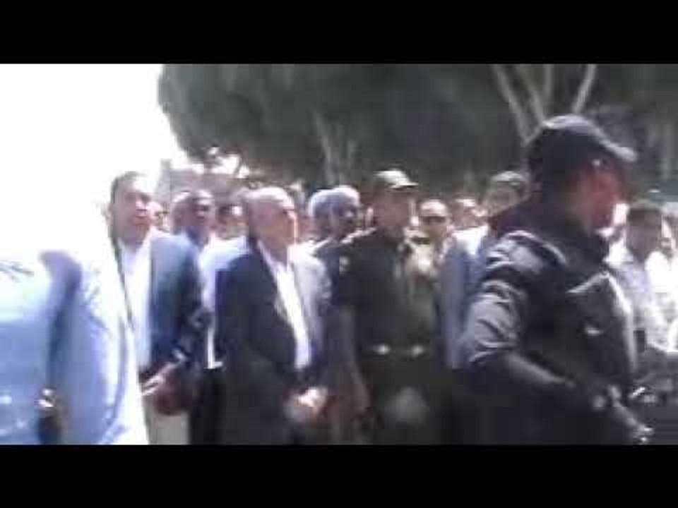 صدى البلد | جنازة عسكرية لشهيد البدرشين ..الخطيب : لا دين للارهاب والمحافظ "مصر ستهزم قوي الشر "
