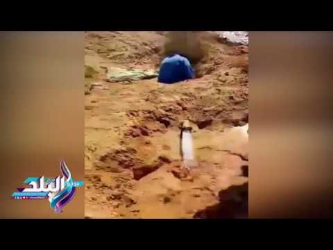 صدى البلد | شركة مياه مطروح تكثف حملاتها لإزالة التعديات على خط المياه.