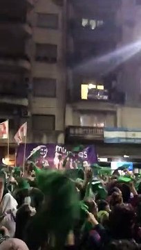 La Marea Verde, canta Aborto legal en el Hospital!