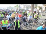 صدى البلد | محافظ القاهرة يتقدم ماراثون القاهرة الخديوية بدراجة