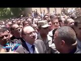 صدى البلد | محافظ بني سويف يتقدم مشيعي جنازة الشهيد إسلام شعبان