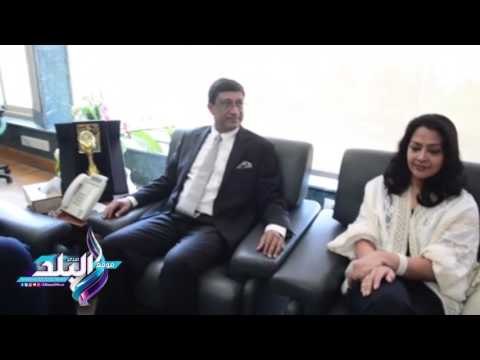 صدى البلد | الهند تضيء قرية أجعوين في مطروح بالطاقة الشمسية