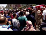 صدى البلد | الاف البورسعيدية يشعيون الشهيد السقا في جنازة عسكرية مهيبة
