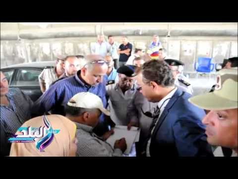 صدى البلد | وزير النقل يتفقد أعمال اصلاح كوبرى الشموت ببنها