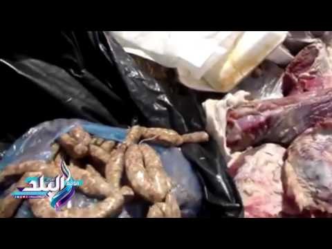 صدى البلد | ضبط كميات كبيرة من اللحوم والدواجن الفاسدة داخل مطعم شهر بوسط البلد