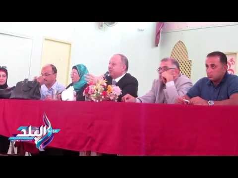 صدى البلد سكرتير عام محافظة الفيوم يجتمع بحجاج قرعة الجمعيات