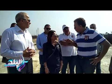 صدى البلد |وزيرا الاستثمار والنقل يتفقدان مشروعات للبنية الأساسية