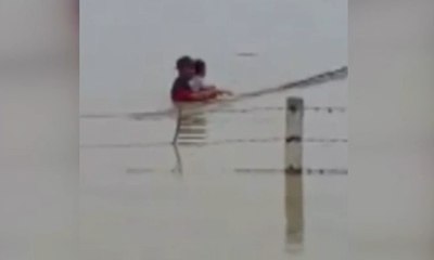 Cerita Aiptu Sujadhy Saat Selamatkan Korban Banjir di Tol Madiun