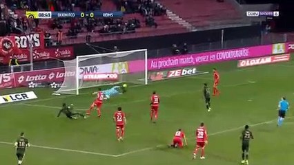 Dijon 1-1 Reims résumé et buts