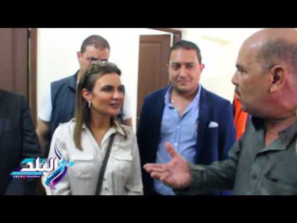صدى البلد |وزيرة الاستثمار تصل منطقة العسال بشب...