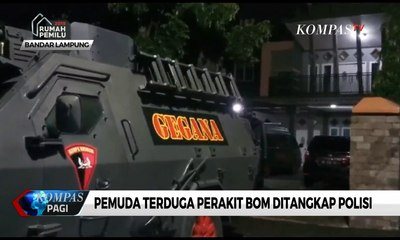 Polisi Tangkap Terduga Perakit Bom, Diduga Bom Akan Diledakkan di Lampung & Jakarta