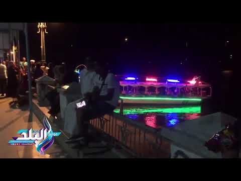 صدى البلد | المئات يتوافدون الى كورنيش النيل بقنا للاحتفال بالعيد