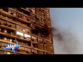 صدى البلد | حريق بمبنى مباحث الآداب بالمهندسين.. و10 سيارات إطفاء لإخماده